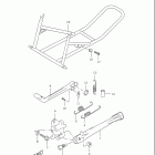 GSX-R750 Подножка