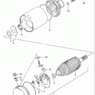 GS500E Стартер электрический