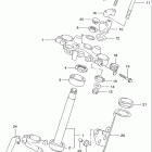 DR650SE Траверса нижняя