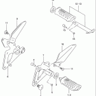GS500E Подножки