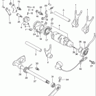 VS800GL INTRUDER Механизм  переключения передач
