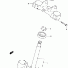 RM125 Steering stem (model x / y)