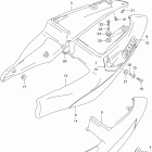 GSX-R600 Frame cover (model v)
