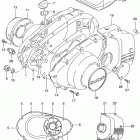 GS500E Крышки картера