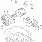 GS500E Масляный насос и фильтр