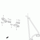 RM125 Stand - footrest