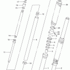 DR650SE Передняя вилка