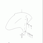 GSX-R750 Front fender (model w / x)