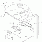 GSX-R600 Топливный бак (модель W)