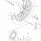 RM250 Front wheel (model t)