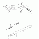 DR350SE Stand-rear brake