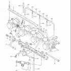 GSX-R750 Throttle body fittings (model w / x)