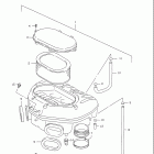 GSX-R750 Air cleaner (model t / v)