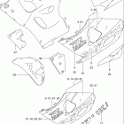 GSX-R600 Under cowling body (model y)