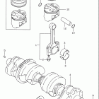 GSF600S BANDIT Коленвал