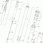 GSX-R600 Front damper (model w / x / y)
