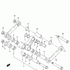RM125 Rear cushion lever (model y)