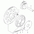 GS500E Муфта стартера