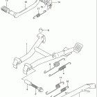 GS500E Подножки