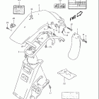 DR350SE Заднее крыло