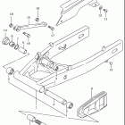 GSF600S BANDIT Маятник задний