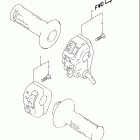 DR350SE Рулевые переключатели