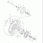 GSX-R750 Заднее колесо