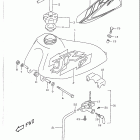 JR50 Топливный бак (model w / x)