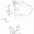 DR650SE Рукоятка газа и тормоза