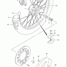RMX250 Переднее колесо