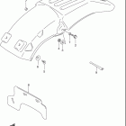 RMX250 Заднее крыло