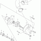 GSX-R1100W Водяной насос