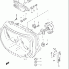 GSX-R1100W Headlamp (model p / r)