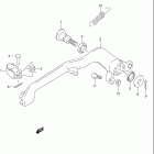 RMX250 Задний тормоз