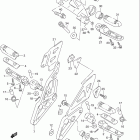 GSX-R1100W Footrest (model p / r)