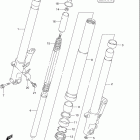 GSX-R1100W Front damper (model s / t / v / w)