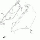 RMX250 Обтекатель рамы