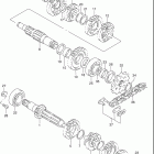 RMX250 Трансмиссия