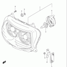 GSX-R1100W Headlamp (model s / t / v / w)