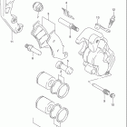 RMX250 Передний суппорт тормозной