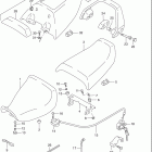GSX-R1100W Сидение