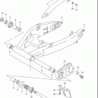 GSX-R1100W Rear swinging arm (model p / r)