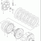 RMX250 Сцепление