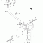 GSX-R1100W Rear master cylinder (model s / t / v / w)