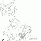 GSX-R1100W Cowling body (model r m18)