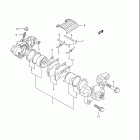 GSX750F KATANA Задний суппорт