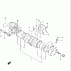 VS800GL INTRUDER Front caliper (model n)