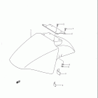 GSX750F KATANA Переднее крыло