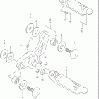 GSX600F KATANA Подножки