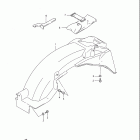 GSX750F KATANA Заднее крыло